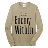 Democrat Kamala Harris Enemy Within Anti Trump Left Wing Tall Long Sleeve T-Shirt