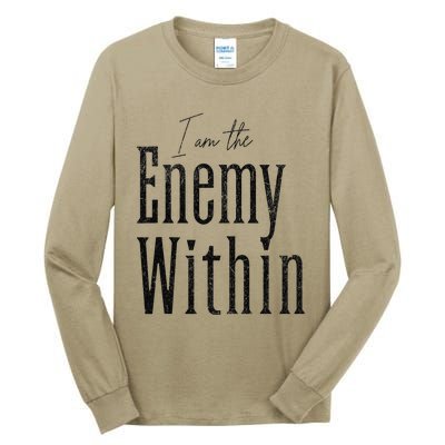 Democrat Kamala Harris Enemy Within Anti Trump Left Wing Tall Long Sleeve T-Shirt