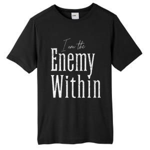 Democrat Kamala Harris Enemy Within Anti Trump Left Wing Tall Fusion ChromaSoft Performance T-Shirt