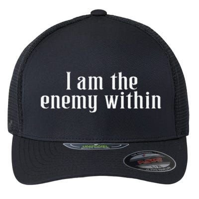 Democrat Kamala Harris Enemy Within Antitrump Left Wing Flexfit Unipanel Trucker Cap