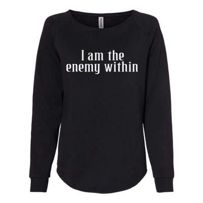 Democrat Kamala Harris Enemy Within Antitrump Left Wing Womens California Wash Sweatshirt