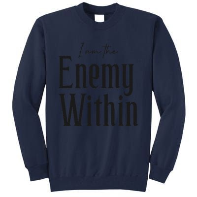 Democrat Kamala Harris Enemy Within Antitrump Left Wing Tall Sweatshirt