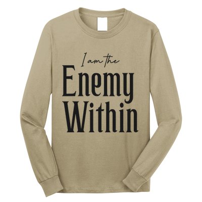 Democrat Kamala Harris Enemy Within Antitrump Left Wing Long Sleeve Shirt