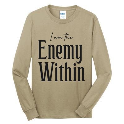 Democrat Kamala Harris Enemy Within Antitrump Left Wing Tall Long Sleeve T-Shirt