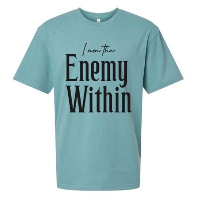 Democrat Kamala Harris Enemy Within Antitrump Left Wing Sueded Cloud Jersey T-Shirt