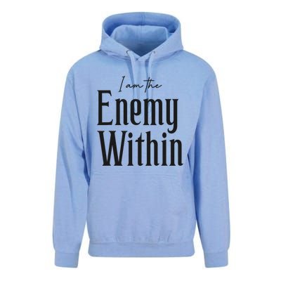 Democrat Kamala Harris Enemy Within Antitrump Left Wing Unisex Surf Hoodie