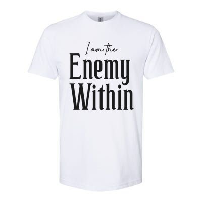 Democrat Kamala Harris Enemy Within Antitrump Left Wing Softstyle® CVC T-Shirt