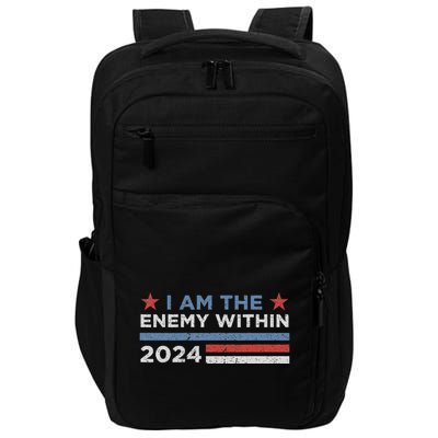 Democrat Kamala Harris Enemy Within Impact Tech Backpack
