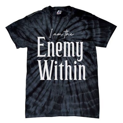 Democrat Kamala Harris Enemy Within Antitrump Left Wing Tie-Dye T-Shirt