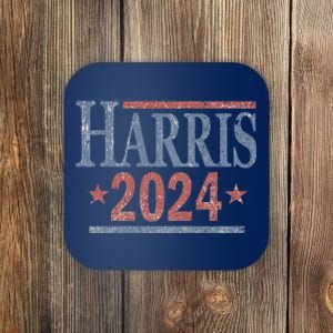 Distressed Kamala Harris 2024 Coaster