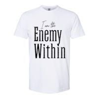 Democrat Kamala Harris Enemy Within Anti Trump Left Wing Softstyle CVC T-Shirt