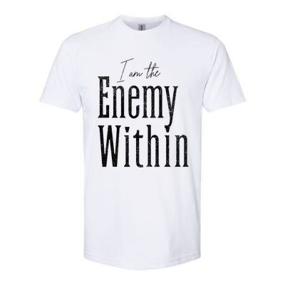 Democrat Kamala Harris Enemy Within Anti Trump Left Wing Softstyle CVC T-Shirt