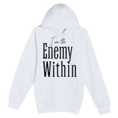 Democrat Kamala Harris Enemy Within Anti Trump Left Wing Premium Pullover Hoodie