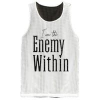 Democrat Kamala Harris Enemy Within Anti Trump Left Wing Mesh Reversible Basketball Jersey Tank