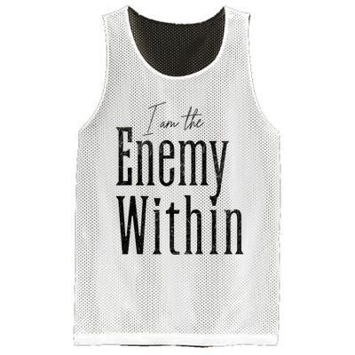 Democrat Kamala Harris Enemy Within Anti Trump Left Wing Mesh Reversible Basketball Jersey Tank