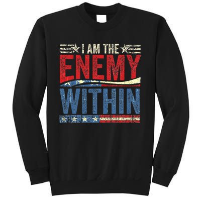 Democrat Kamala Harris Enemy Within Antitrump Left Wing Sweatshirt