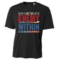 Democrat Kamala Harris Enemy Within Antitrump Left Wing Cooling Performance Crew T-Shirt