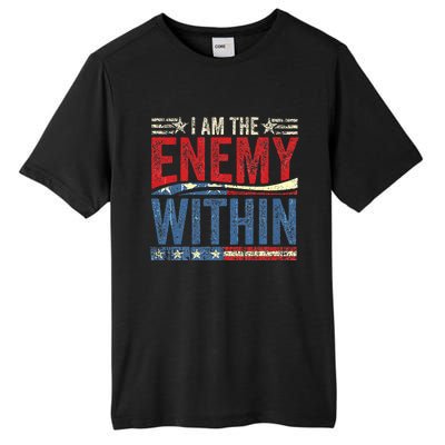 Democrat Kamala Harris Enemy Within Antitrump Left Wing Tall Fusion ChromaSoft Performance T-Shirt