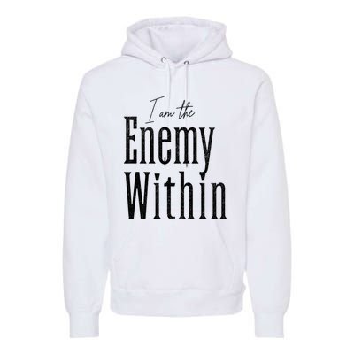 Democrat Kamala Harris Enemy Within Antitrump Left Wing Premium Hoodie