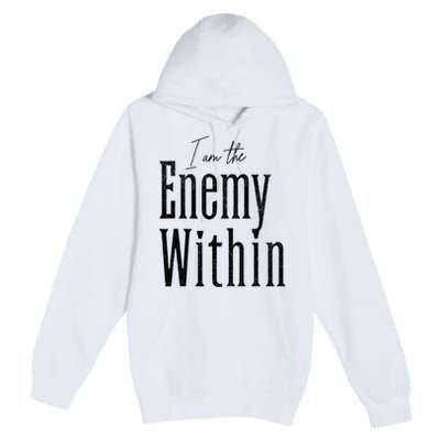 Democrat Kamala Harris Enemy Within Antitrump Left Wing Premium Pullover Hoodie