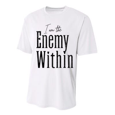 Democrat Kamala Harris Enemy Within Antitrump Left Wing Performance Sprint T-Shirt