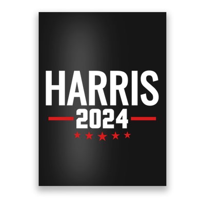 Distressed Kamala Harris 2024 Gift Poster