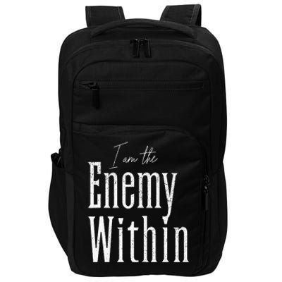 Democrat Kamala Harris Enemy Within Anti Trump Left Wing Impact Tech Backpack