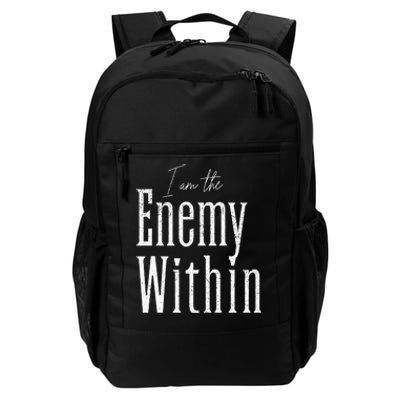 Democrat Kamala Harris Enemy Within Anti Trump Left Wing Daily Commute Backpack