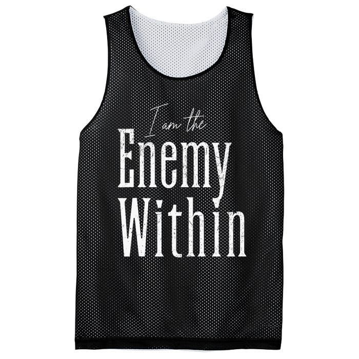 Democrat Kamala Harris Enemy Within Anti Trump Left Wing Mesh Reversible Basketball Jersey Tank