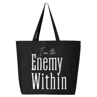 Democrat Kamala Harris Enemy Within Anti Trump Left Wing 25L Jumbo Tote