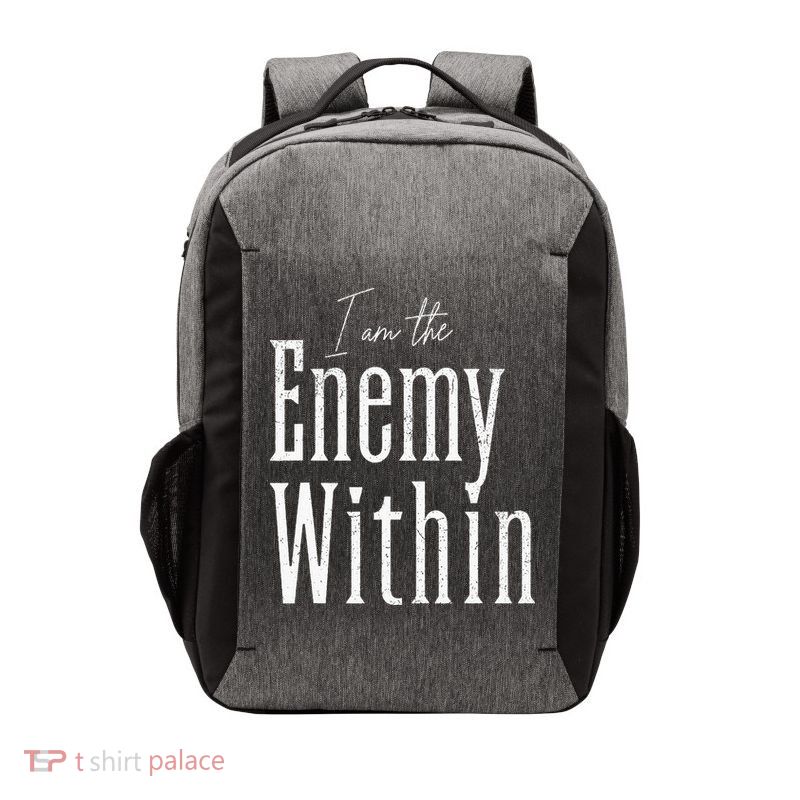 Democrat Kamala Harris Enemy Within Anti Trump Left Wing Vector Backpack