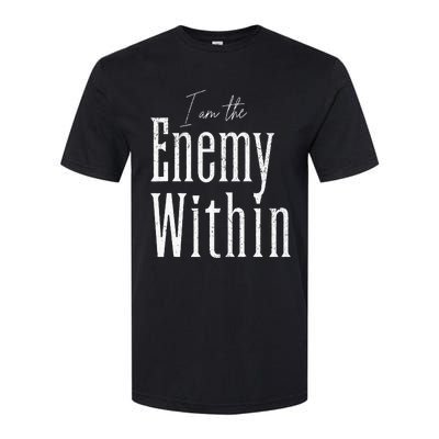 Democrat Kamala Harris Enemy Within Anti Trump Left Wing Softstyle CVC T-Shirt