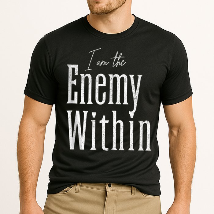 Democrat Kamala Harris Enemy Within Antitrump Left Wing Cooling Performance Crew T-Shirt