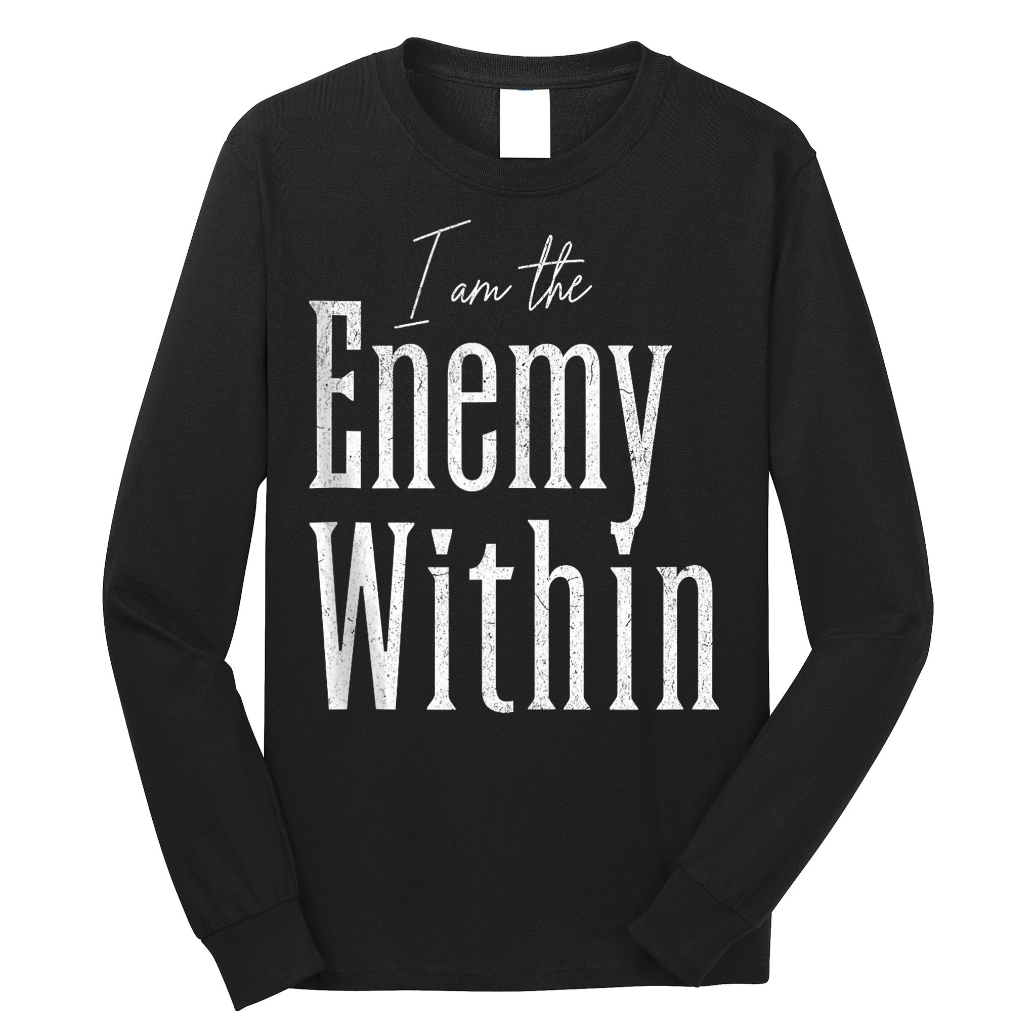 Democrat Kamala Harris Enemy Within Antitrump Left Wing Long Sleeve Shirt