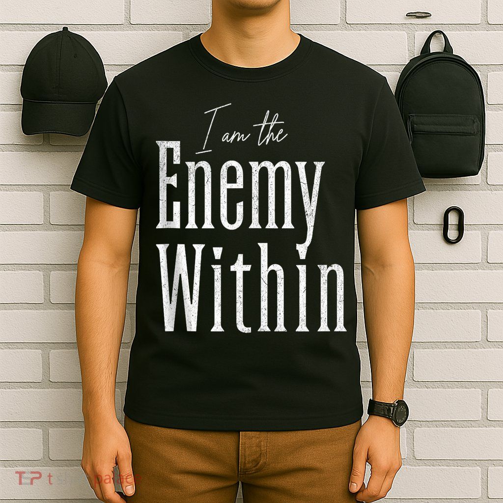 Democrat Kamala Harris Enemy Within Antitrump Left Wing T-Shirt