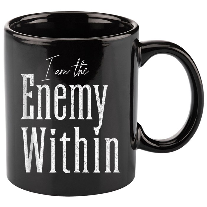 Democrat Kamala Harris Enemy Within Antitrump Left Wing 11oz C Handle Ceramic Mug