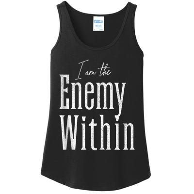 Democrat Kamala Harris Enemy Within Antitrump Left Wing Ladies Essential Tank