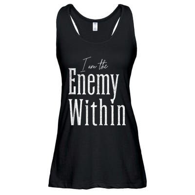 Democrat Kamala Harris Enemy Within Antitrump Left Wing Ladies Essential Flowy Tank