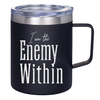 Democrat Kamala Harris Enemy Within Antitrump Left Wing 12oz Stainless Steel Coffee Mug