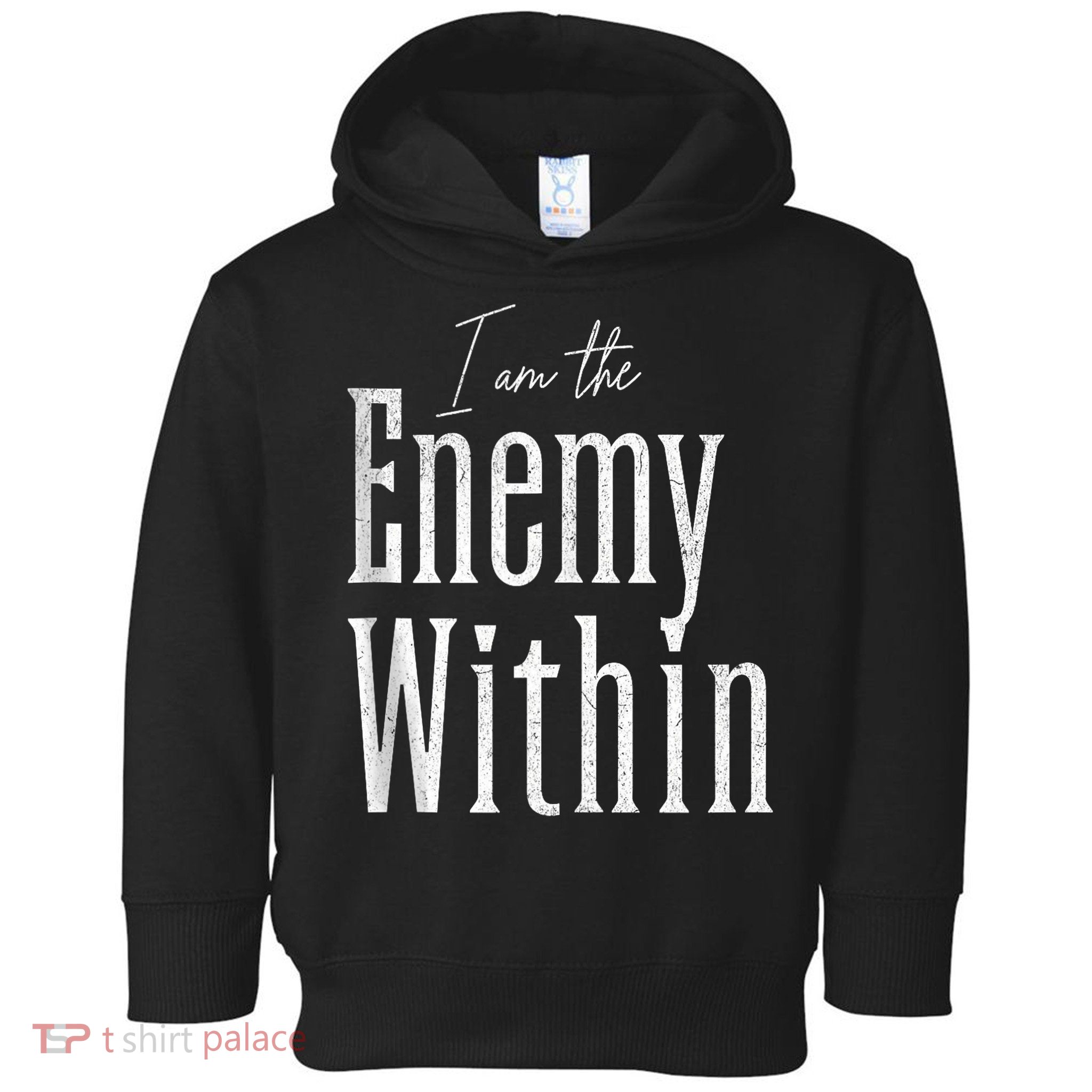 Democrat Kamala Harris Enemy Within Antitrump Left Wing Toddler Hoodie