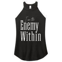 Democrat Kamala Harris Enemy Within Antitrump Left Wing Women's Perfect Tri Rocker Tank