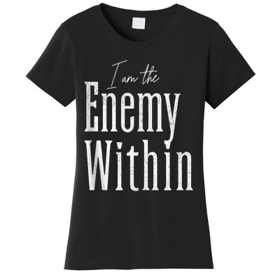 Democrat Kamala Harris Enemy Within Antitrump Left Wing Women's T-Shirt