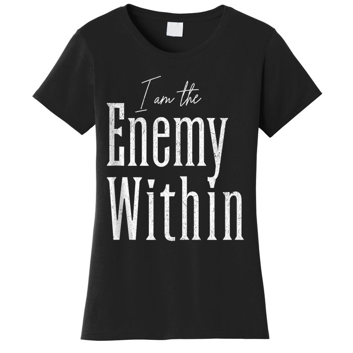 Democrat Kamala Harris Enemy Within Antitrump Left Wing Women's T-Shirt