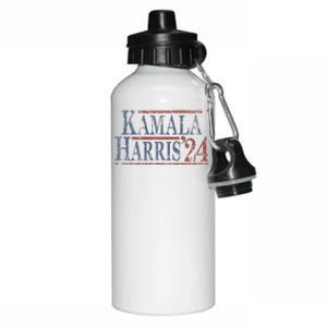 Distressed Kamala Harris 2024 Aluminum Water Bottle