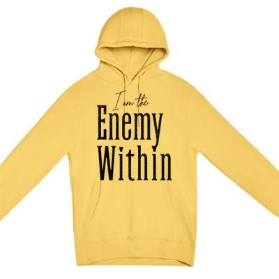 Democrat Kamala Harris Enemy Within Antitrump Left Wing Tank Top Premium Pullover Hoodie