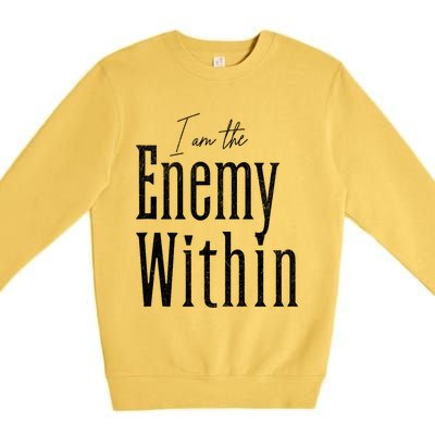 Democrat Kamala Harris Enemy Within Antitrump Left Wing Tank Top Premium Crewneck Sweatshirt