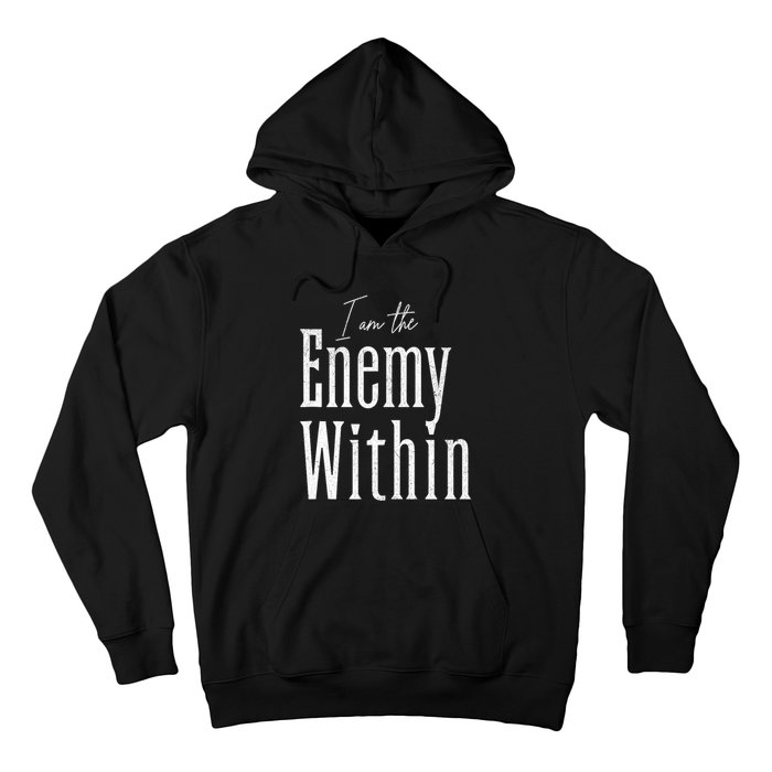 Democrat Kamala Harris Enemy Within Antitrump Left Wing Tank Top Hoodie