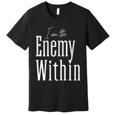 Democrat Kamala Harris Enemy Within Antitrump Left Wing Tank Top Premium T-Shirt