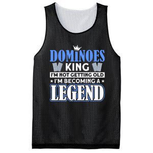 Dominoes King I'm Not Getting Old Dominoes Mesh Reversible Basketball Jersey Tank