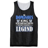 Dominoes King I'm Not Getting Old Dominoes Mesh Reversible Basketball Jersey Tank